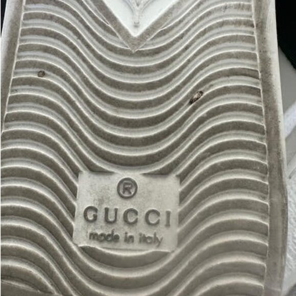 Gucci Ace Embroidered ‘Bees and Stars’ White men size 91/2 - Picture 6 of 7